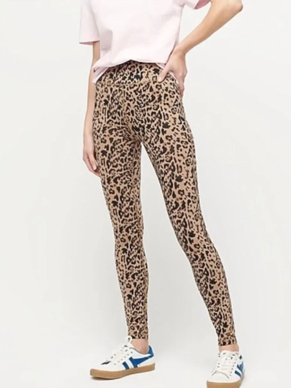 J. Crew Weekend Leopard Print High Rise Leggings